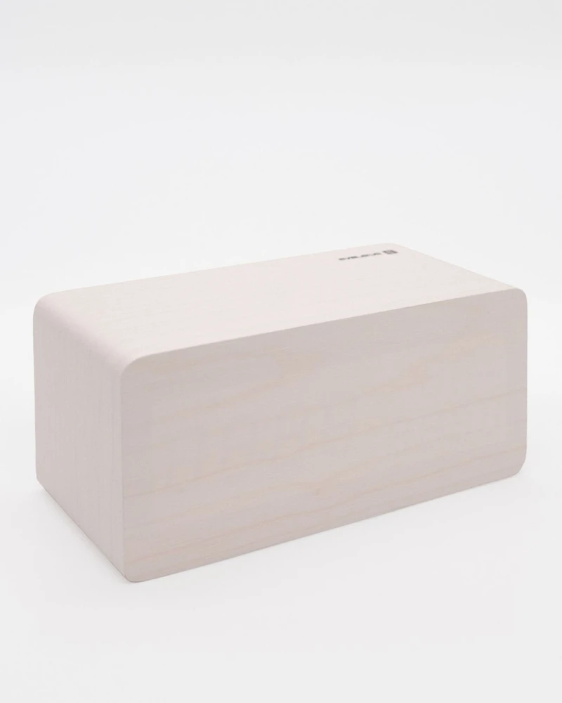 Evelatus EMC01 Digitāls Koka kubs Pulkstenis Modinātājs uzrāda mitrumu temperatūru + USB lādētājs Balts