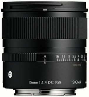 Objektyvas Sigma 15MM F1.4 DC CONTEMPORARY CANON RF
