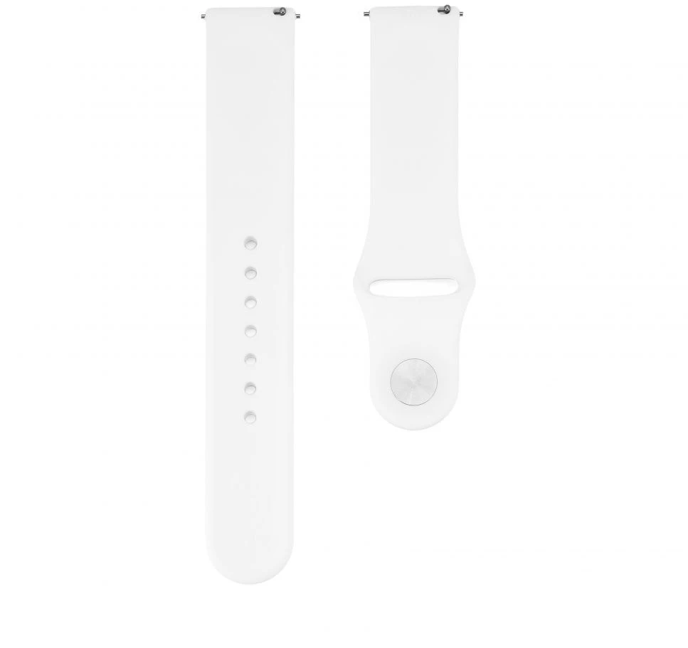 „Araree Siksniņa Connect“ 20 mm silikoninis laikrodžio dirželis (130 mm M/L) Baltas CONUNI2030W