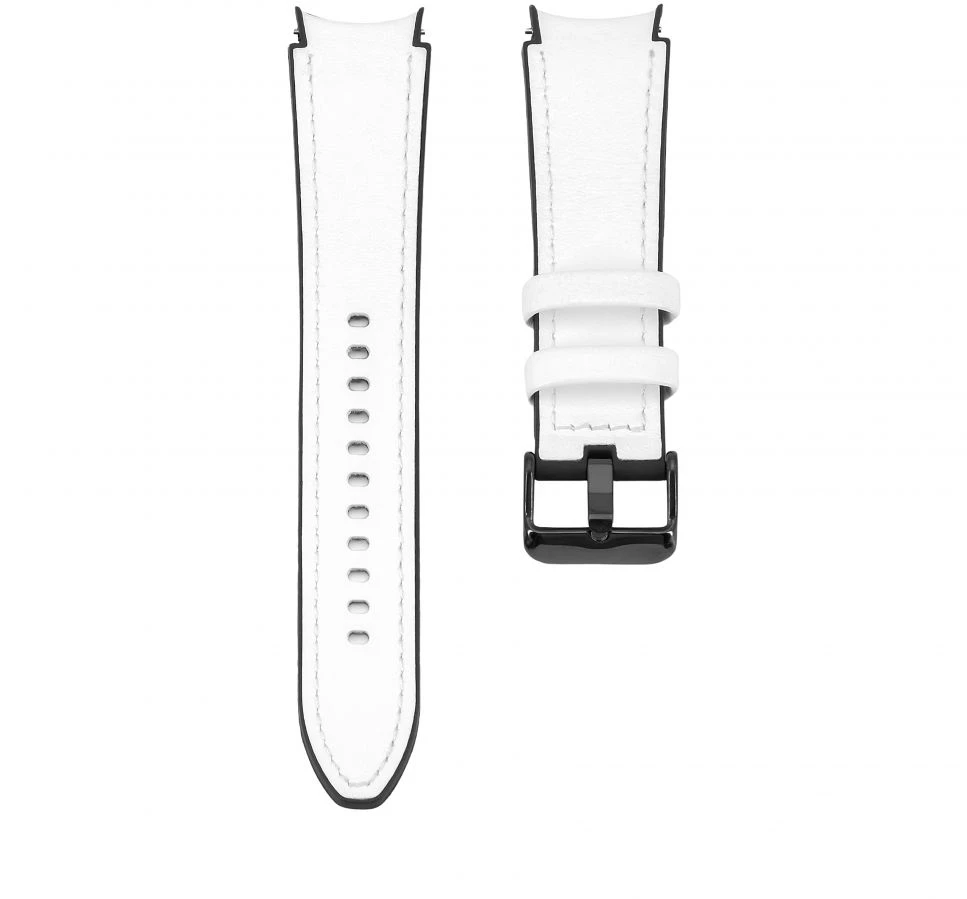 „Araree Siksniņa Connect“ 20 mm silikoninis odinis laikrodžio dirželis (130 mm M/L) Baltas CONUNI20SPLW