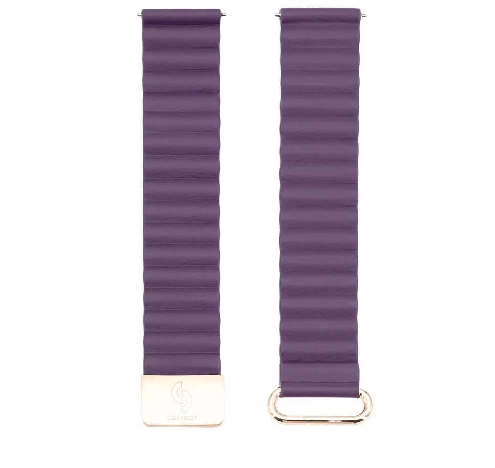 „Araree Siksniņa Connect“ 22 mm kortikalinės nugarėlės sagties, magnetinio prisisiurbimo laikrodžio dirželis (130 mm, M/L), tamsiai raudonas, vyšninės spalvos, CONUNI22CBM