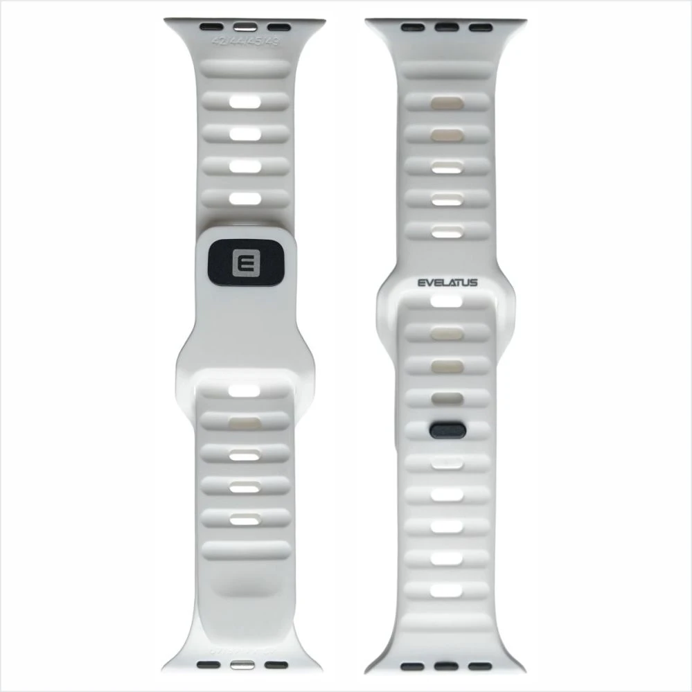 Evelatus Siksniņa Evelatus Evelatus Watch 38/40/41 Sport Silicone Loop Baltas EVEAPP38SSLW
