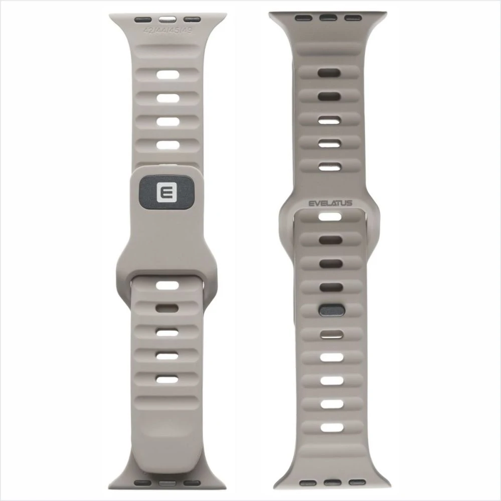 Evelatus Siksniņa Watch 38/40/41 Sport Silicone Loop Light bluish Gray EVEAPP38SSLGR