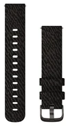 Išmaniojo laikrodžio Garmin greitai atsegamas nailoninis dirželis, Juodos spalvos, 20mm