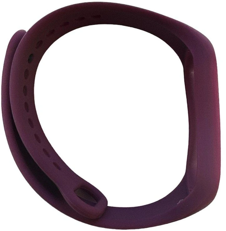 iLike iWear universalus silikoninis dirželis, skirtas išmaniųjų apyrankių modeliams – SM6 SM7 SM8 (18x250mm) Violetinė