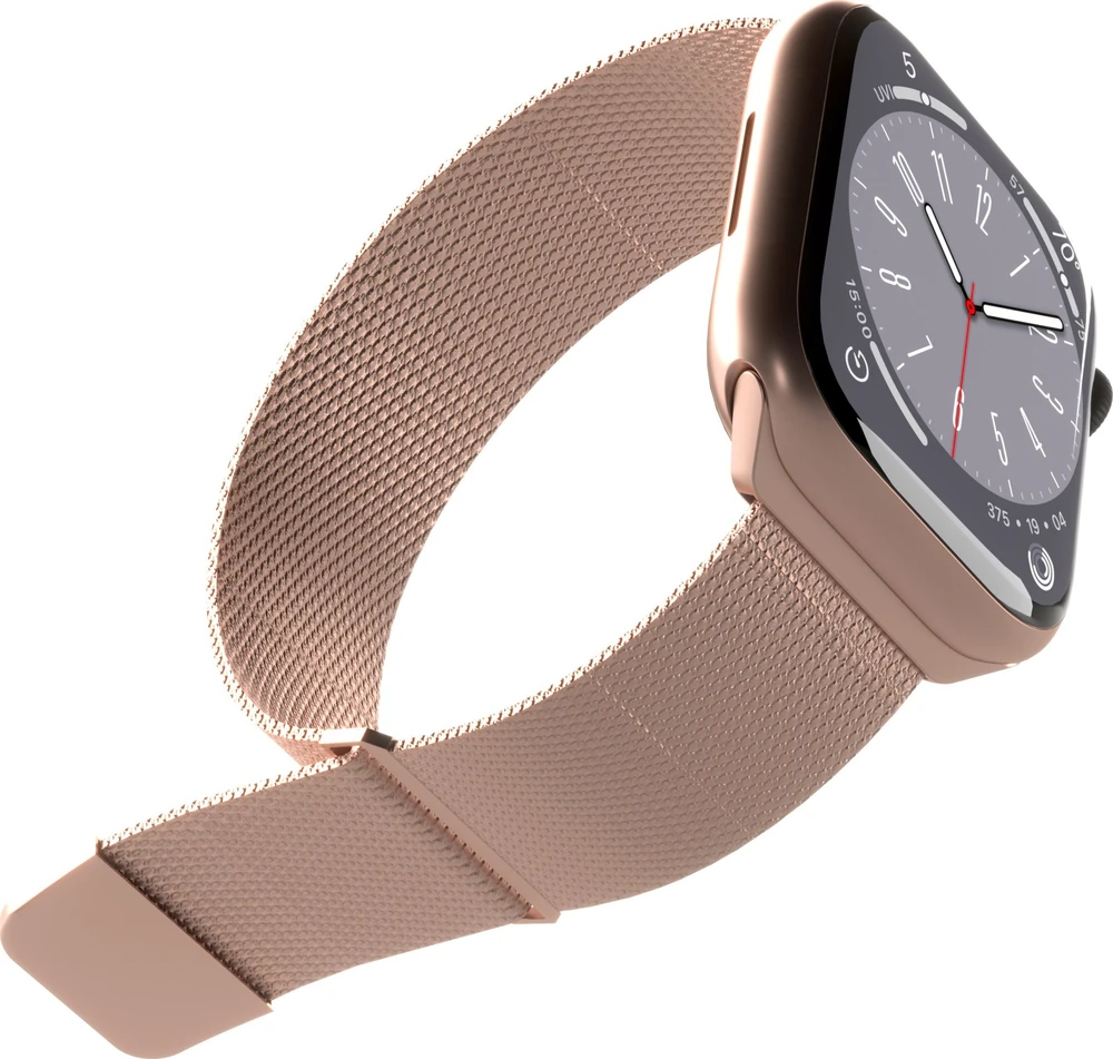 Milanese magnetinė apyrankė PURO skirta Apple watch 40mm, rožinė / PUMILAW40ROSE