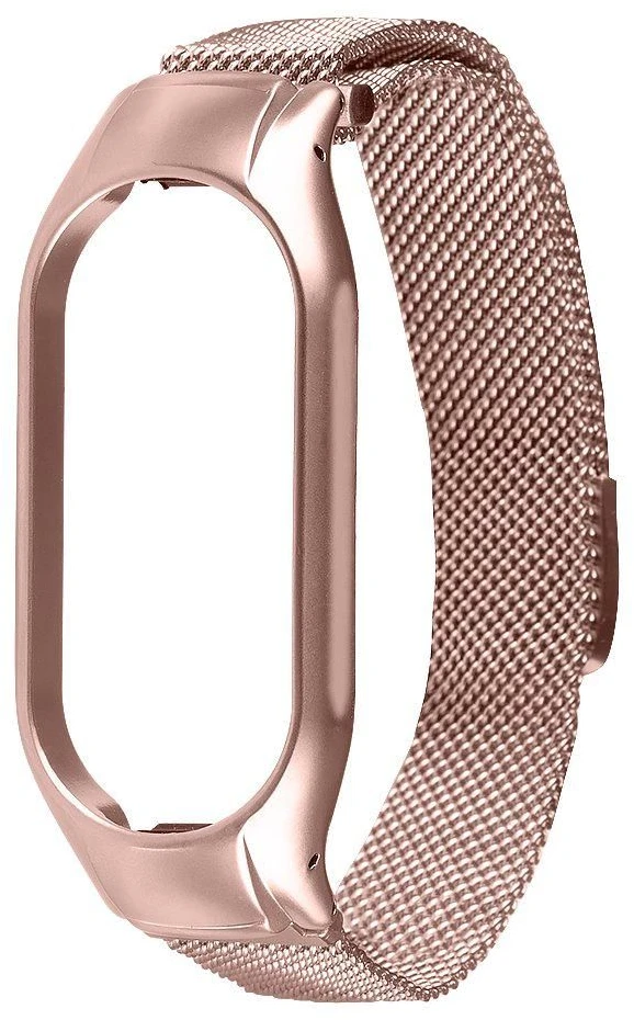 Tactical Taktinis dirželis Xiaomi Loop Magnetic Steel Band Mi Band 7 Rose