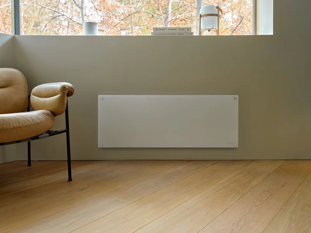 Šildytuvas Mill GL1300WIFI4 | Glass Smart WiFi | 1300 W | Tinka 15-19 m² patalpoms | IPX4 | Wifi+App valdymas | Baltas