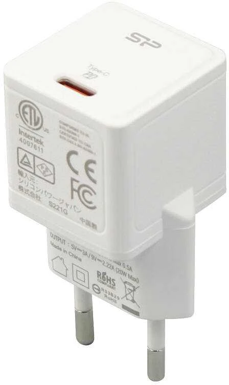 Įkroviklis - Silicon Power QM12 Type-C 20W