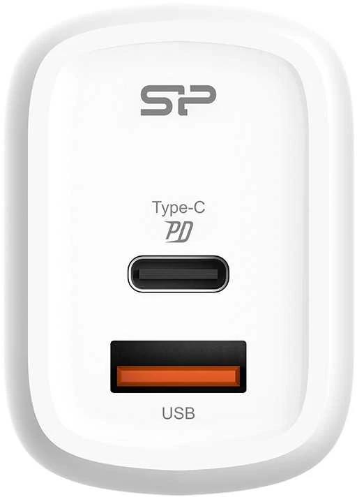 Silicon Power pakrovėjas USB-C/USB QM25 30W, baltas