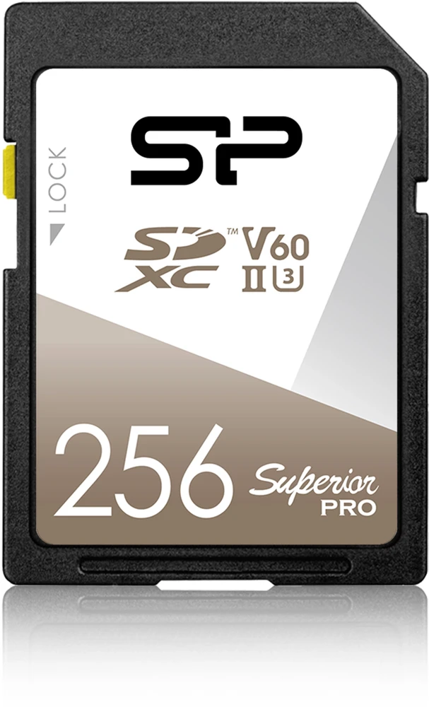 Atminties kortelė Silicon Power Superior Pro SDXC 256 GB Class 10 UHS-II/U3 V60 (SP256GBSDXJV6V10)