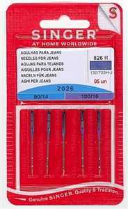 SINGER needle N2020 -12/80-14/90-16/100 blister 5pcs