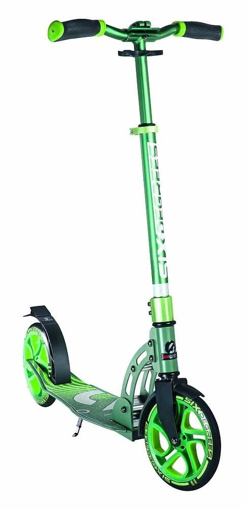 Six Degrees Scooter skrejritenis 205 mm zaļš AU 511