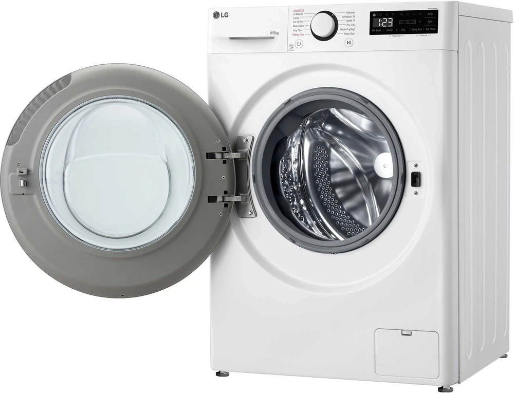 Skalbimo mašina su džiovinimo funkcija LG F2DR508S1W 8kg/5kg.