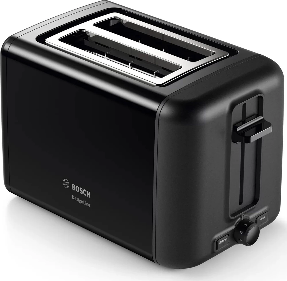 Bosch TAT3P423 Kompaktinis skrudintuvas, DesignLine, Juoda