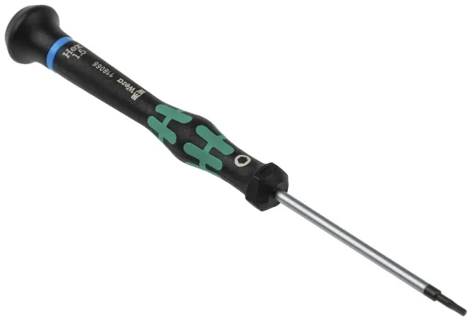 Šešiabriaunis atsuktuvas 1,5mm/60 2054, Wera