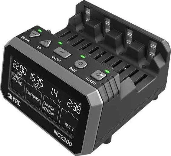 SkyRC NC2200 AA / AAA baterijų įkroviklis