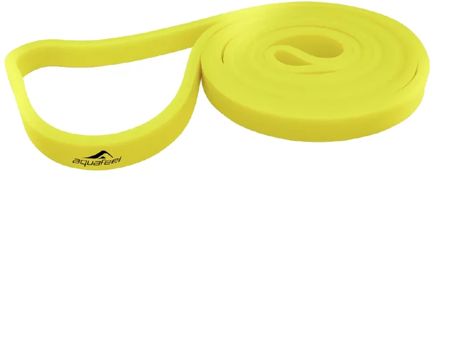Juosta mankštai AQUAFEEL Long Loop Medium yellow