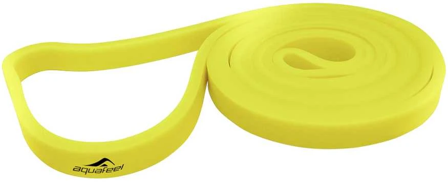 Juosta mankštai AQUAFEEL Long Loop Medium yellow