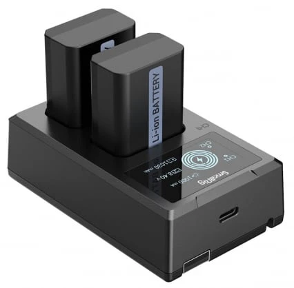 SmallRig 3818 NP FW50 Camera Batterij en Oplaad Kit