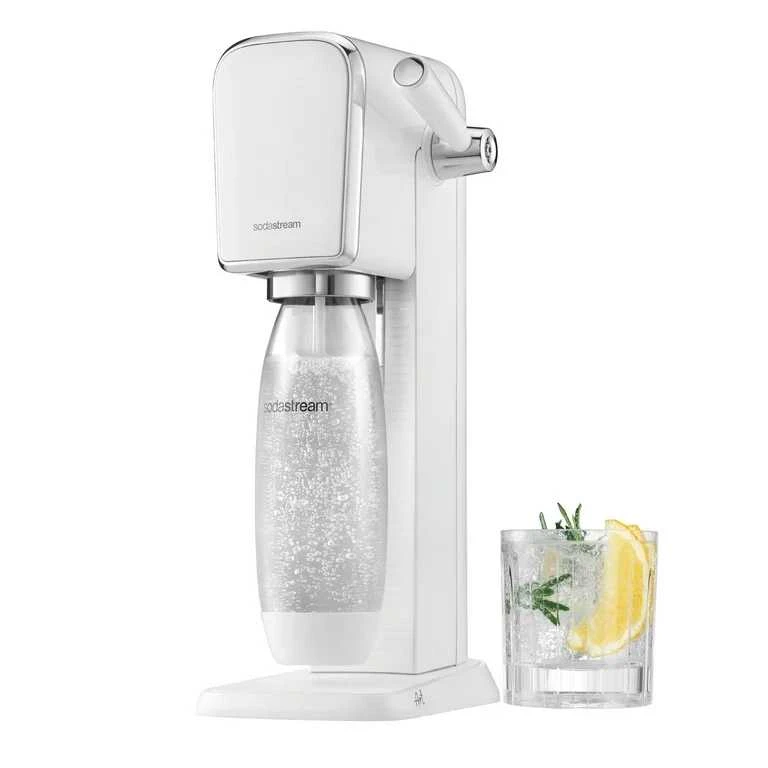 Gazuotų gėrimų gaminimo aparatas SodaStream ART, baltas