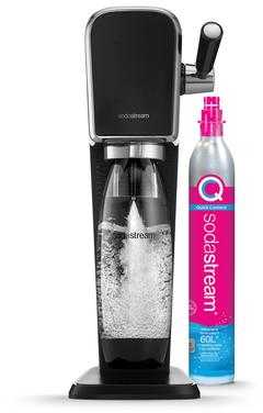 Sodastream Terra Saturator + 2 bottles + gas Juodas | SodaStream