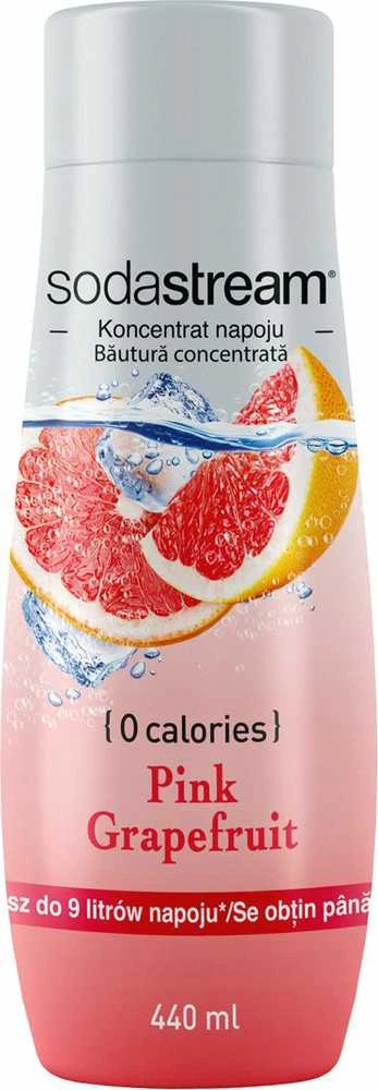 Greipfrutų skonio SodaStream Zero Pink Grapefruit sirupas, 440ml