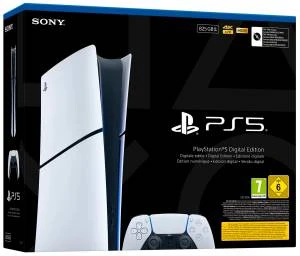 Konsolė Sony PlayStation 5 Digital Slim Edition 825 GB SSD Wi-Fi, Balta