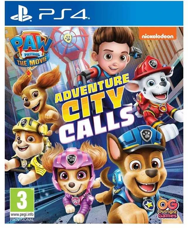 PAW Patrol: Filmas – Adventure City gelbėjimo operacija – PlayStation 4