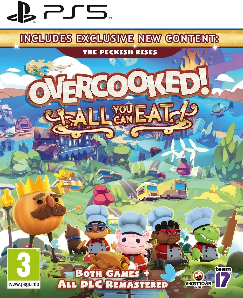 Sold Out Team17 Overcooked: Viskas, ką galite valgyti