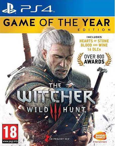 CD Project The Witcher 3: Wild Hunt GOTY PS4