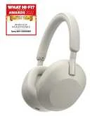 Belaidės ausinės Sony WH-1000XM5 su triukšmo slopinimo technologija, Sidabrinės