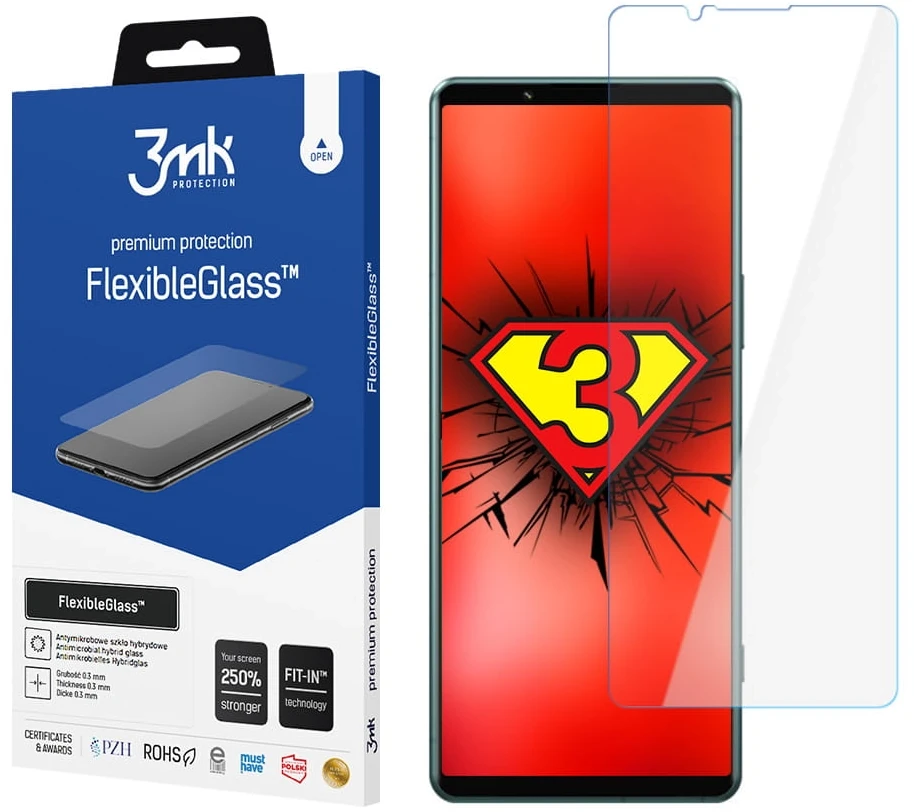 3MK FlexibleGlass Sony Xperia 5 IV hibridinis stiklas