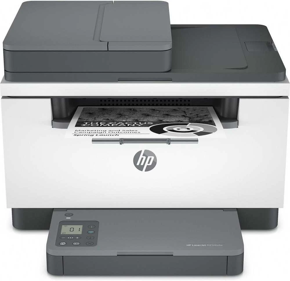 Daugiafunkcis lazerinis spausdintuvas HP LaserJet MFP M234sdw, spausdinimas / kopijavimas / skenavimas, nespalvotas, A4, 29 ppm, automatinis dvipusis, USB / LAN / Wi-Fi