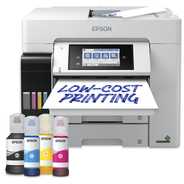 „Epson EcoTank ET-5885“ A4 formato daugiafunkcis spausdintuvas, baltas