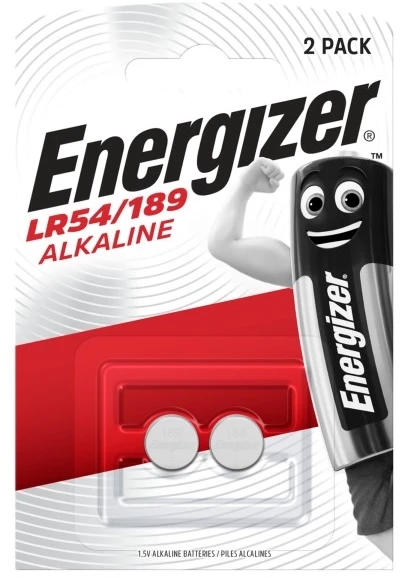 Baterija - Energizer LR54 1.5V Alkalinė Diskinė Baterija 2 Vnt.