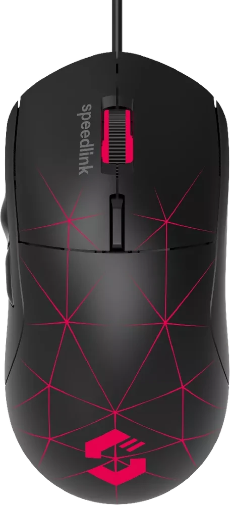 „Speedlink Corax“ žaidimų pelė, juoda