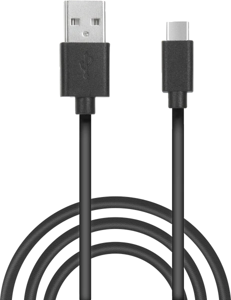 USB Laidas - Speedlink STREAM SL-460100-BK, 2 × 3 m USB-A Į USB-C Laidai, Juodas