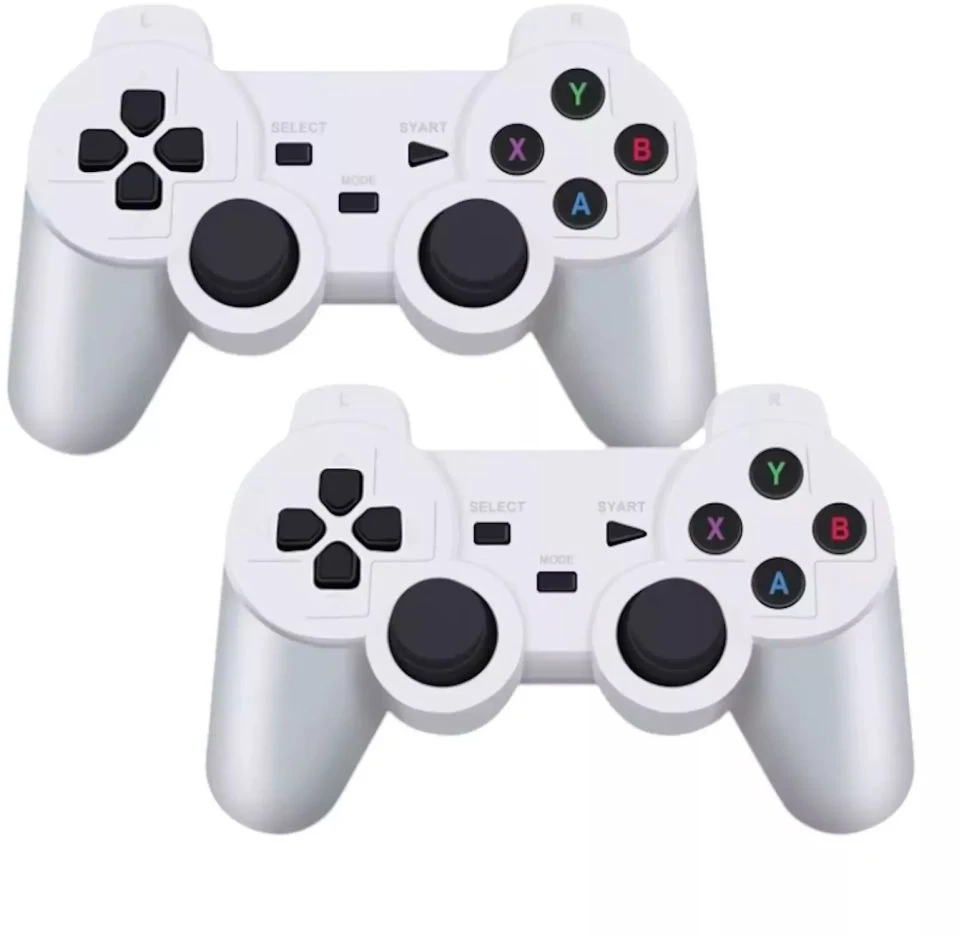 Plaion GameBox HY00 64bit Retro 20K Spēle 4K USB stiks konsole priekš Android Box x2 bezvadu kontrolieri Balta