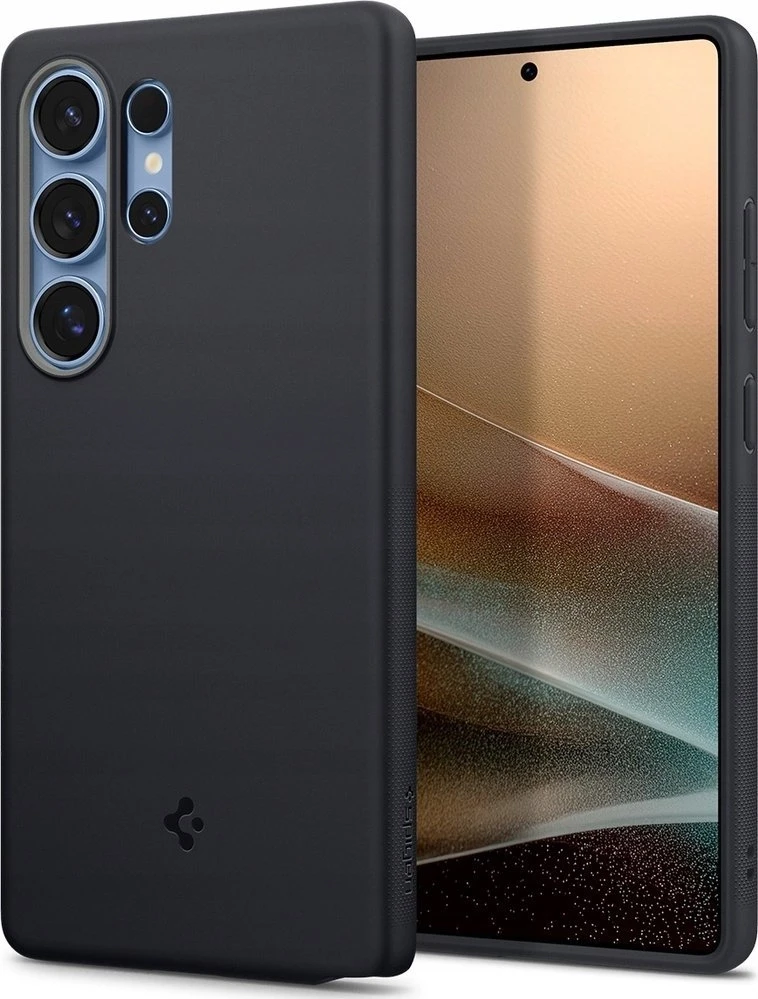 Spigen Caseology Nano Pop dėklas skirtas Samsung Galaxy S25 Ultra – juodos spalvos