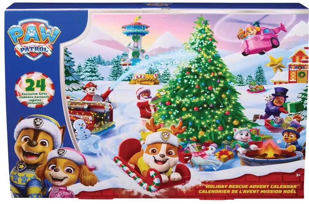 Advento kalendorius su Šunyčiais patruliais Spin Master PAW PATROL (6073664)