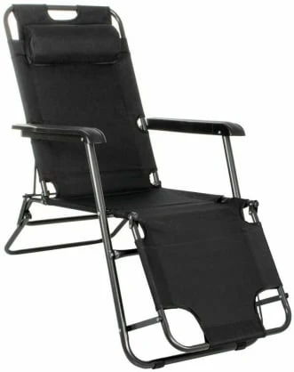 Reguliuojama sodo kėdė Springos GC0060, juoda