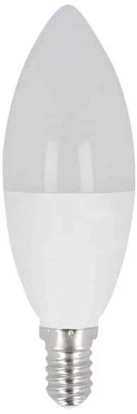 Lemputė LED E14 230V 8W 720lm C37 žvakės formos, neutraliai balta 4000K, LEDOM