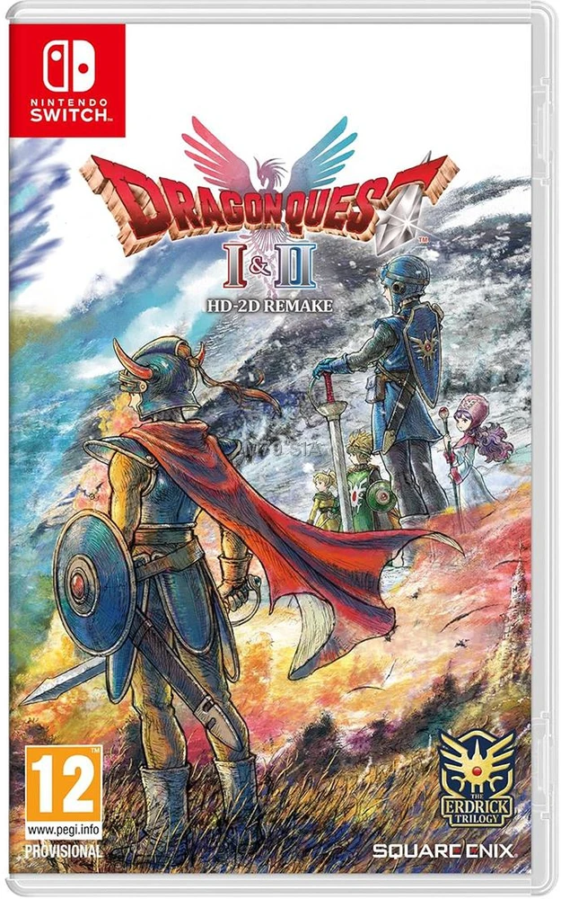 „Square Enix Dragon Quest I“ ir „II“ HD-2D perdarymas