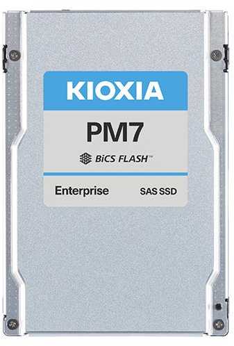 „Kioxia PM7-R Enterprise“ 30,72 TB 2,5 colio SAS-4 (24 Gb/s) serverio diskas (KPM7VRUG30T7)