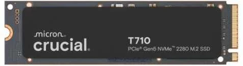 „Crucial T710 M.2 PCI-e 5.0 NVMe 1TB“ radiatorius
