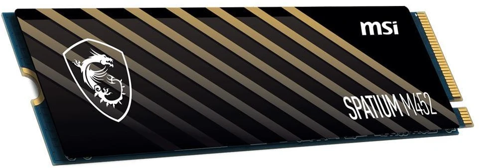 MSI SPATIUM M452 PCIe 4.0 NVMe M.2 500GB PCI Express 4.0 3D NAND