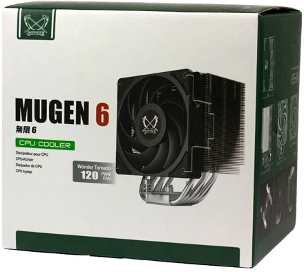 SCYTHE Mugen 6 SCMG-6000 CPU Kühler für AMD/Intel CPU