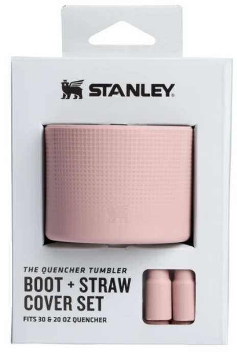 Stanley Quencher® batų užvalkalų ir šiaudelių rinkinys (1,18 l) - Rožinė Dusk
