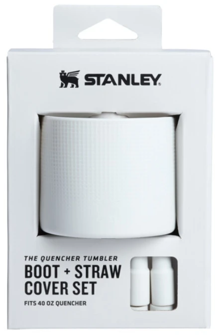 Dugno ir šiaudelio apsaugos rinkinys Stanley Quencher 1,18 L - pelenų spalvos